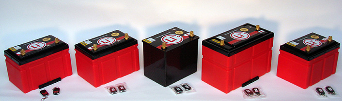 lightweight, powerful lithium-ion batteries last up to 20 years!